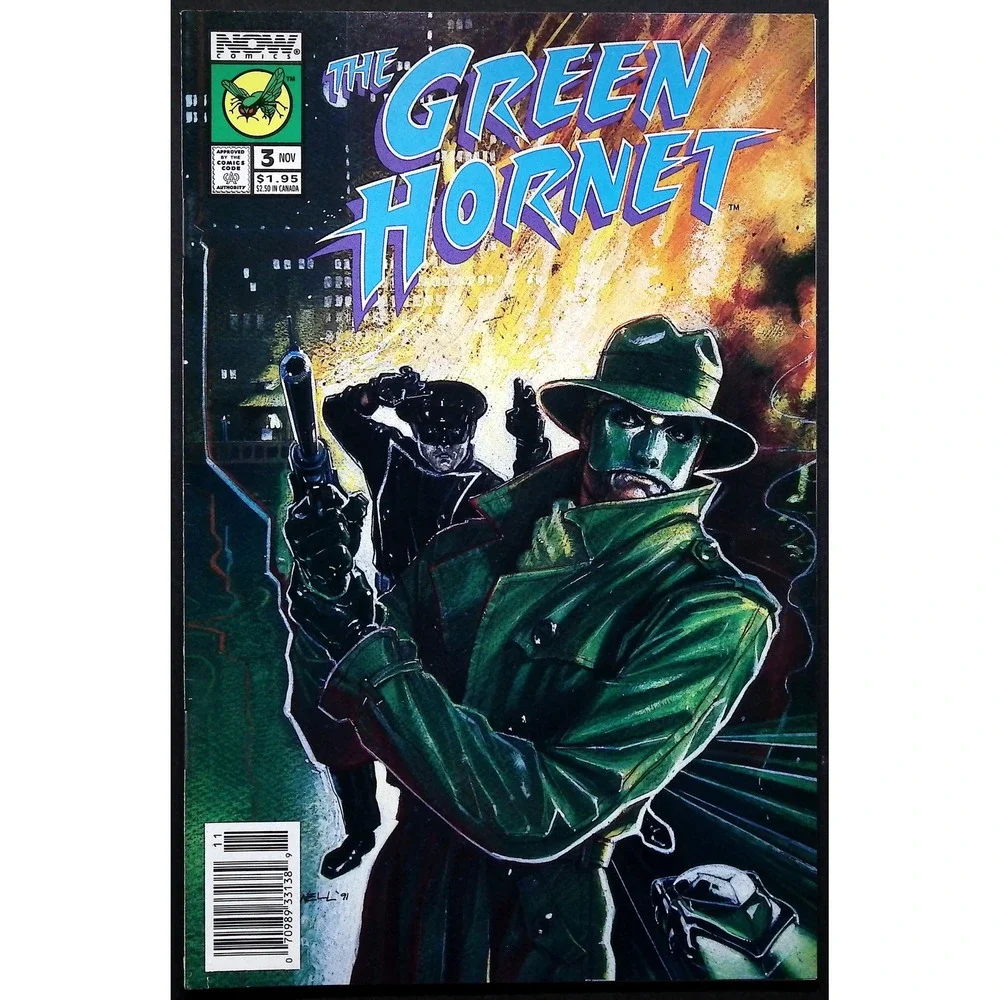 NOW Comics The Green Hornet‎ # 1 2 3 Comic Books Lot Set Newsstand 1991
